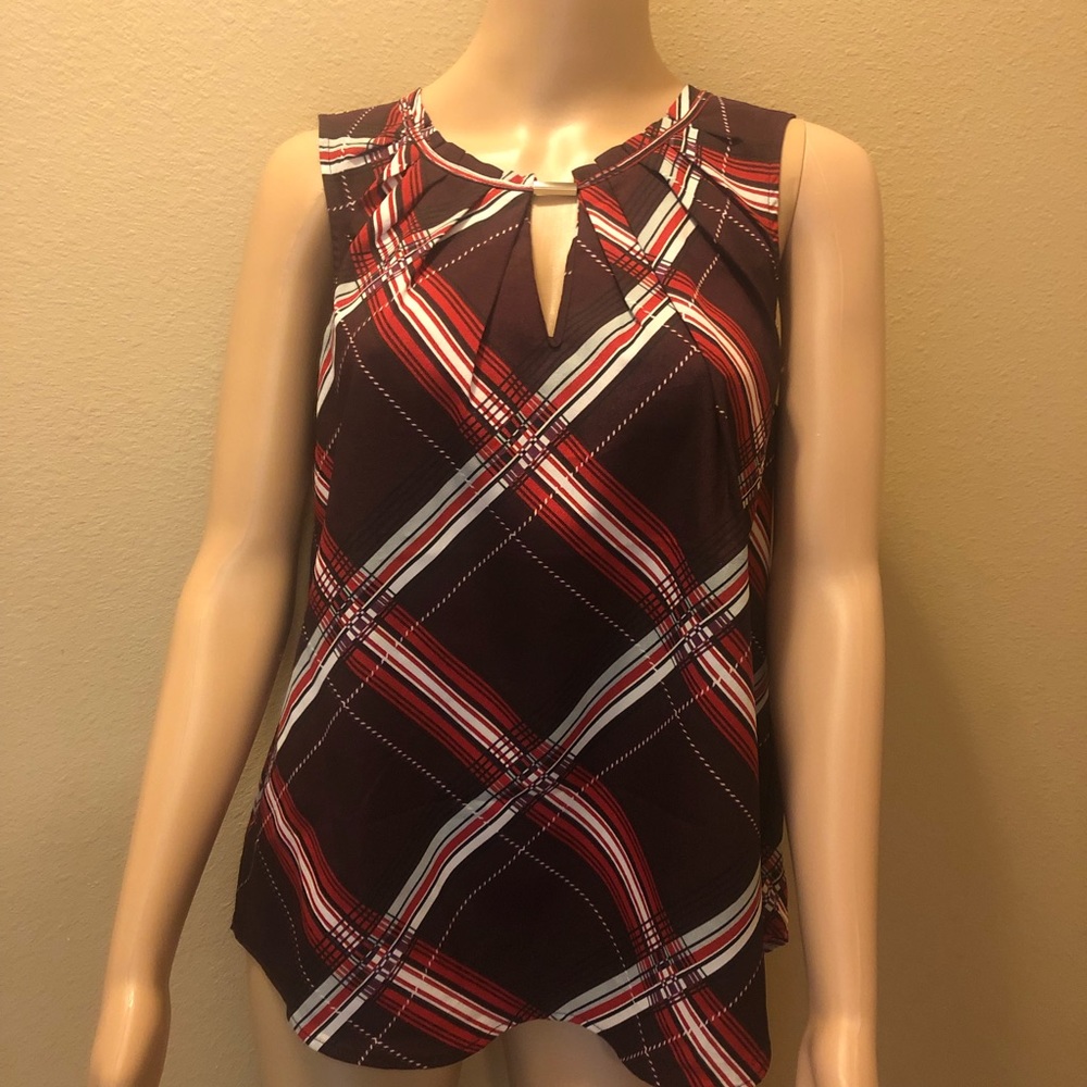 Eggplant New York & Company Blouse